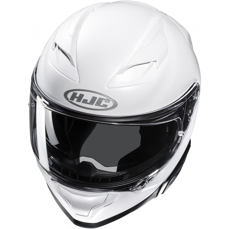 "HJC F71 Solid Pearl White" integruotas motociklininko šalmas