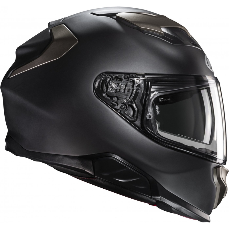 Integruotas motociklininko šalmas HJC F71 Solid matinis juodas