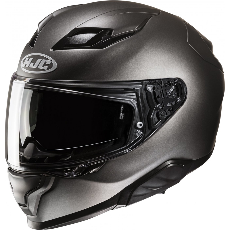 HJC F71 Solid titano pilkos spalvos integralus motociklininko šalmas