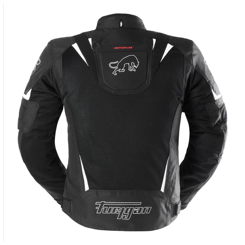 Motociklininko striukė Furygan ULTRA SPARK 3IN1 VENTED+ juoda ir balta