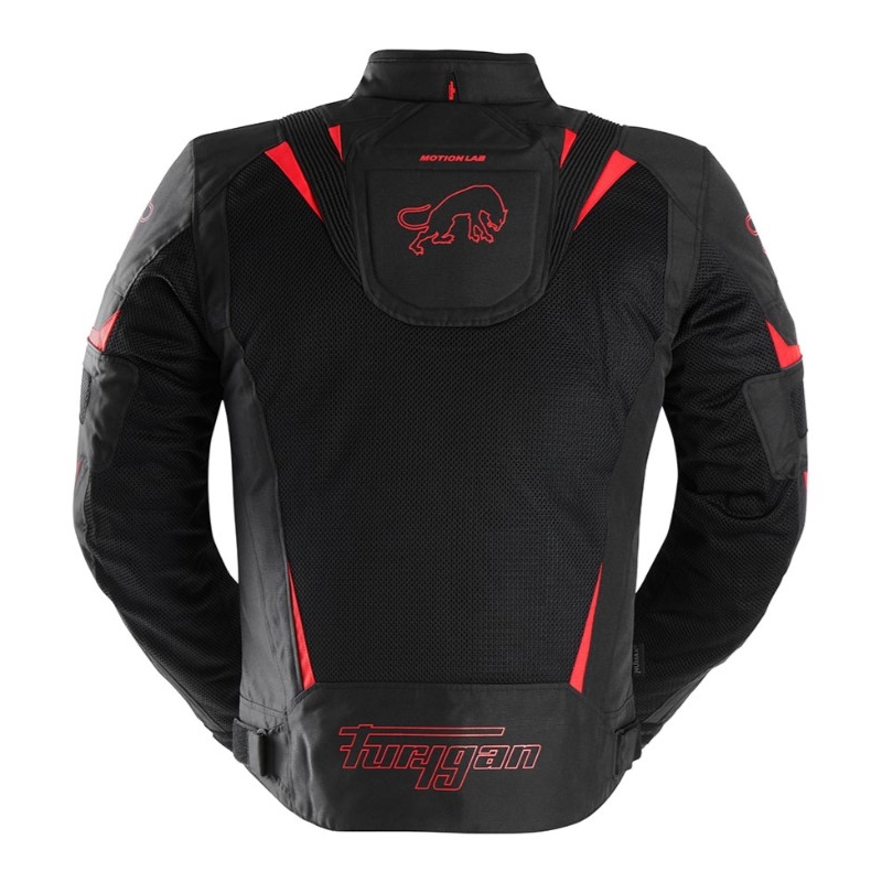 Motociklininko striukė Furygan ULTRA SPARK 3IN1 VENTED+ juoda-raudona