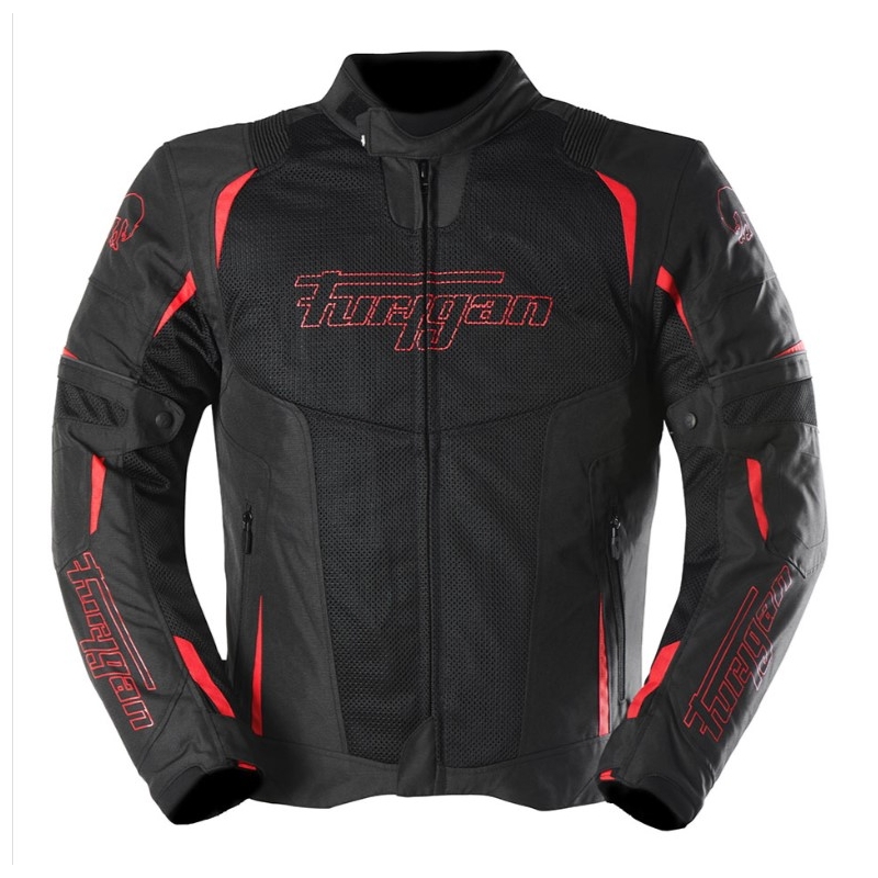 Motociklininko striukė Furygan ULTRA SPARK 3IN1 VENTED+ juoda-raudona