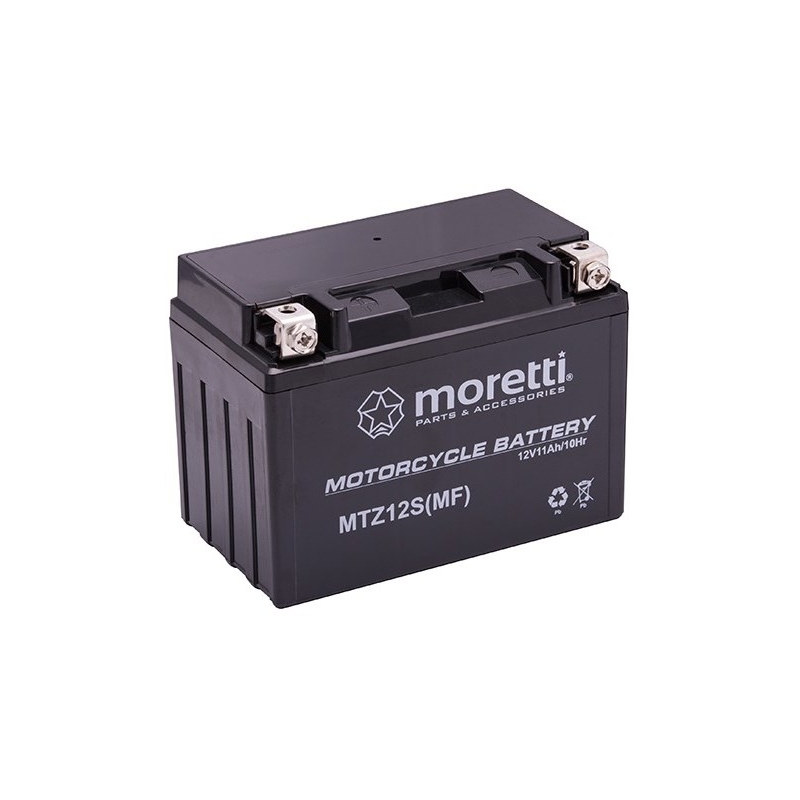 Priežiūros nereikalaujantis gelinis akumuliatorius Moretti MTZ12S, 12V 10Ah išpardavimas