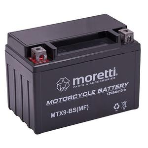 "Moretti MTX9-BS" priežiūros nereikalaujantis gelinis akumuliatorius, 12 V 8 Ah