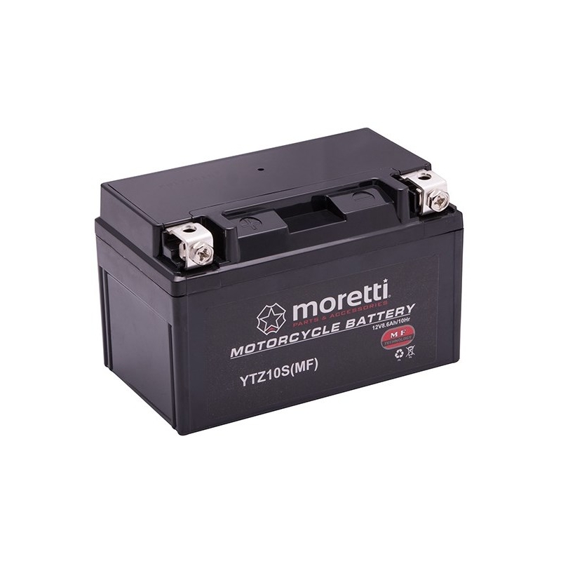 Priežiūros nereikalaujantis gelinis akumuliatorius Moretti MTZ10S, 12V 8,6Ah