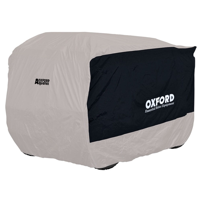 Oxford Aquatex ATV keturračio uždangalas, juodas-sidabrinis