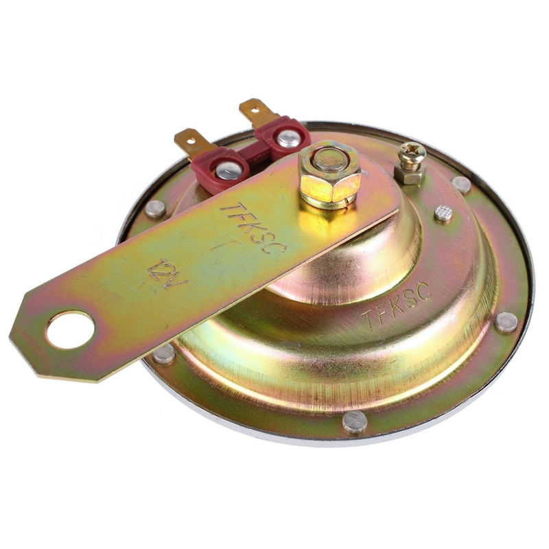 Klakson R-TOOL 12V 2.5A chromovaný