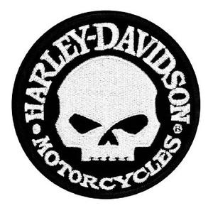 Pleistras H-D Motociklai baltas