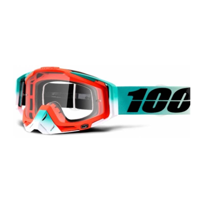 Brýle 100% Racecraft Cubica (čiré plexi)