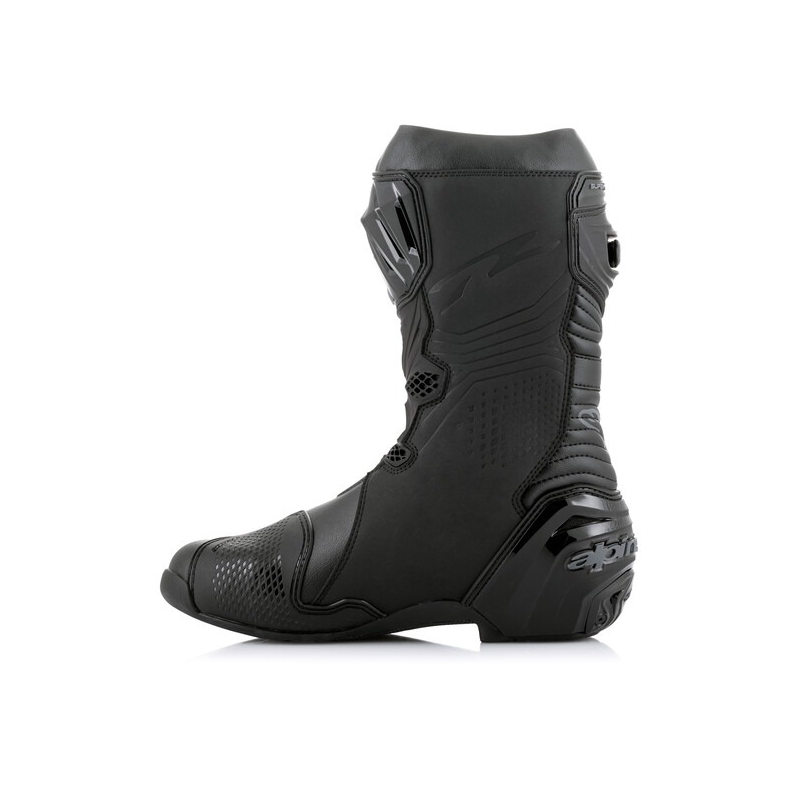 "Alpinestars Supertech R" juodi motociklų batai