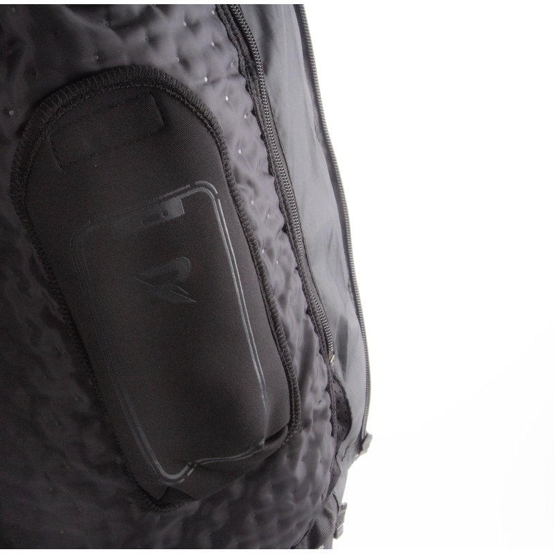 Street Racer All Season Black-Grey-Red motociklininko striukė