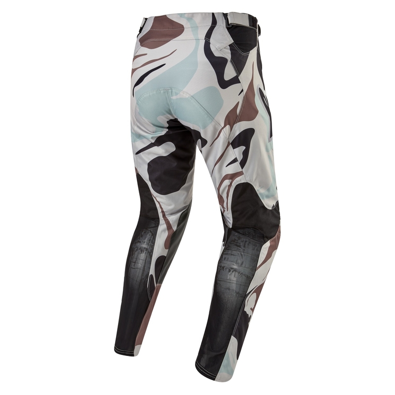 Motokrosové kalhoty Alpinestars Racer Tactical 2024 rezavo camo-šedé