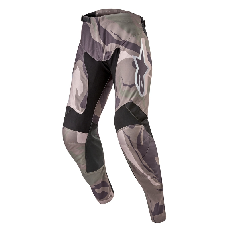 Alpinestars Racer Taktinės motokroso kelnės žalia, kamufliažinė, ruda