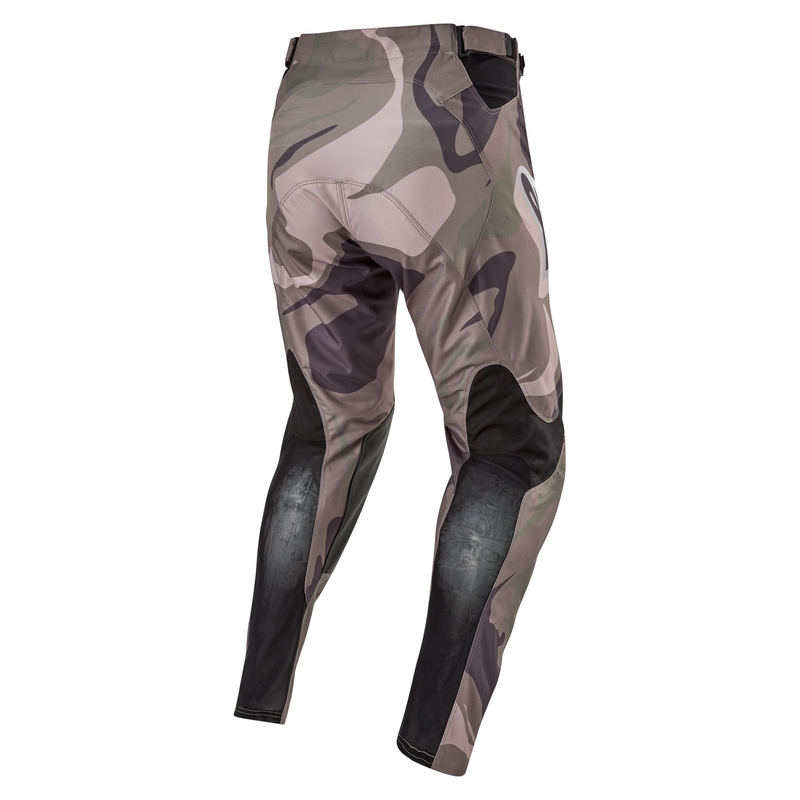 Alpinestars Racer Taktinės motokroso kelnės žalia, kamufliažinė, ruda