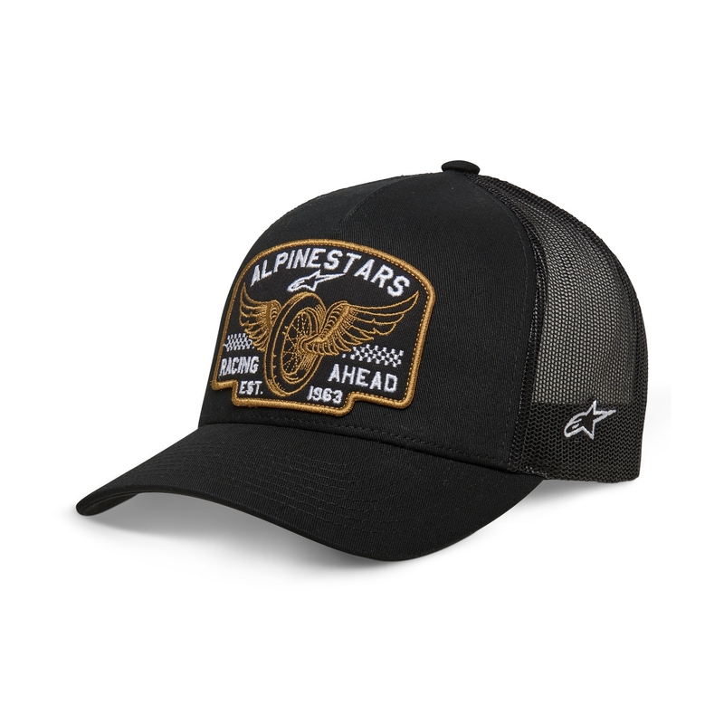 Alpinestars Heritage Patcher kepurė juoda-juoda