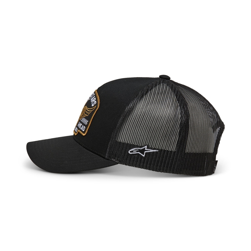 Alpinestars Heritage Patcher kepurė juoda-juoda