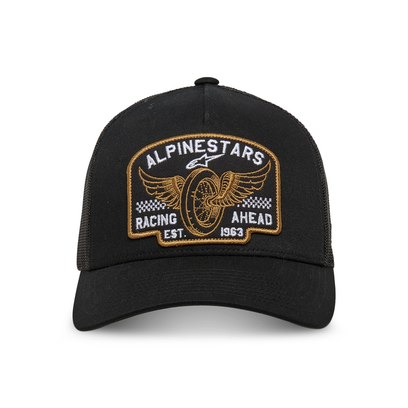 Alpinestars Heritage Patcher kepurė juoda-juoda