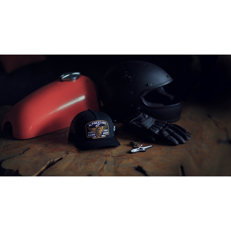 Alpinestars Heritage Patcher kepurė juoda-juoda