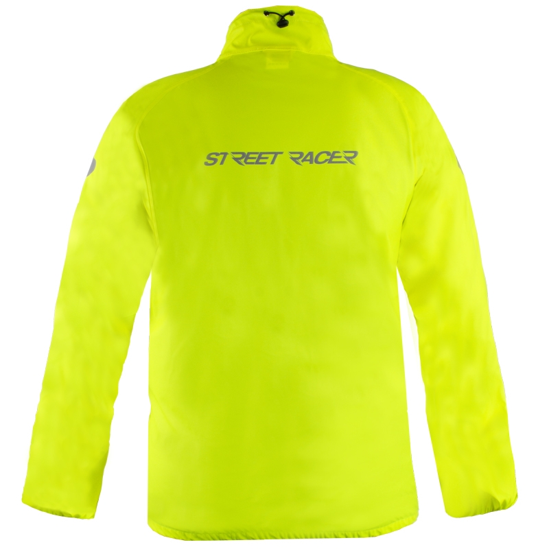 Neperšlampama striukė „Street Racer Aqua“, fluorescencinė geltona