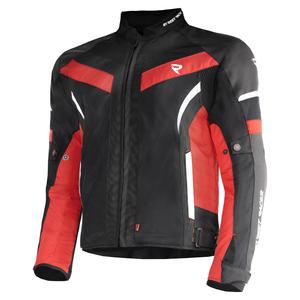 "Street Racer Evans Air" juodai raudona motociklininko striukė