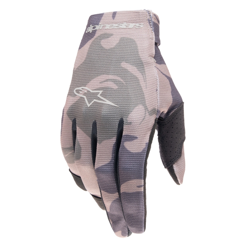 Alpinestars Radar motokroso pirštinės žalios, kamufliažinės, rudos