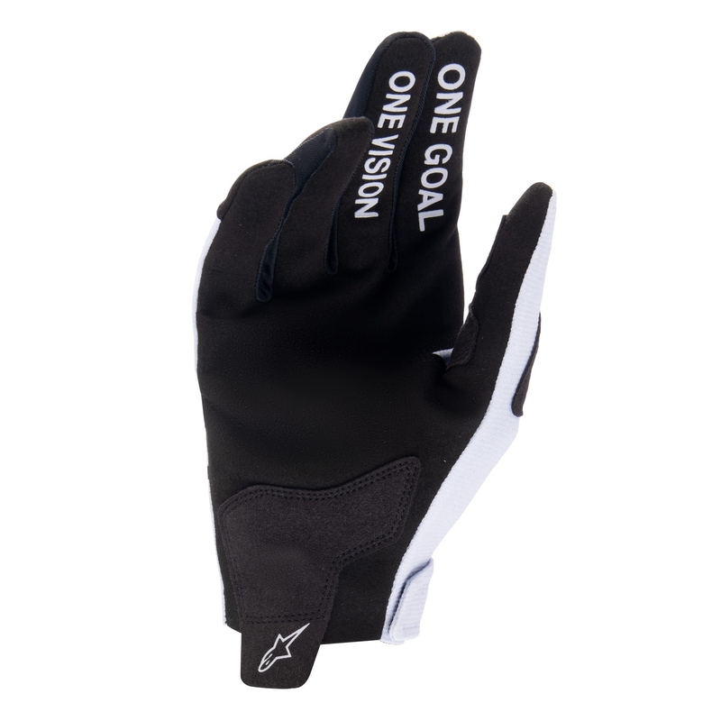 Alpinestars Radar motokroso pirštinės šviesiai pilkai juodos spalvos