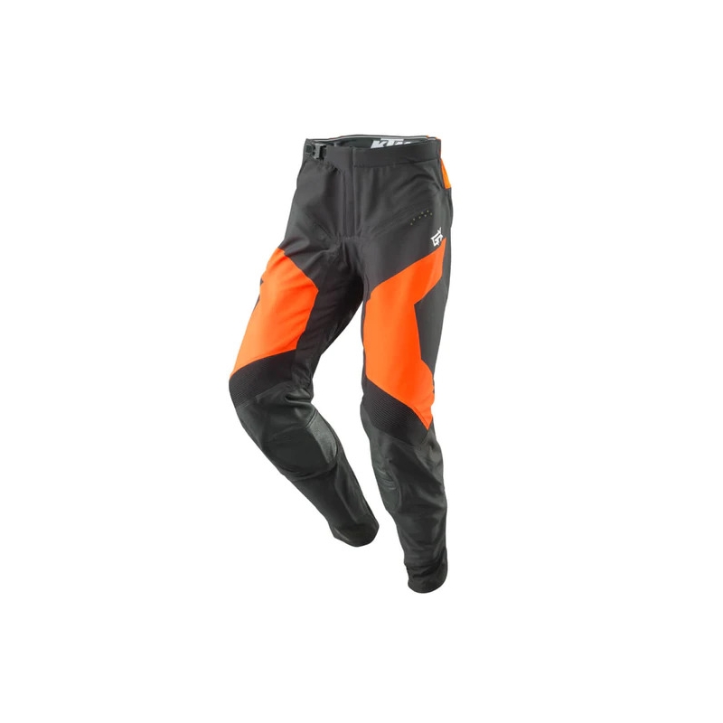 KTM Gravity-FX motokroso kelnės juodos ir oranžinės spalvos