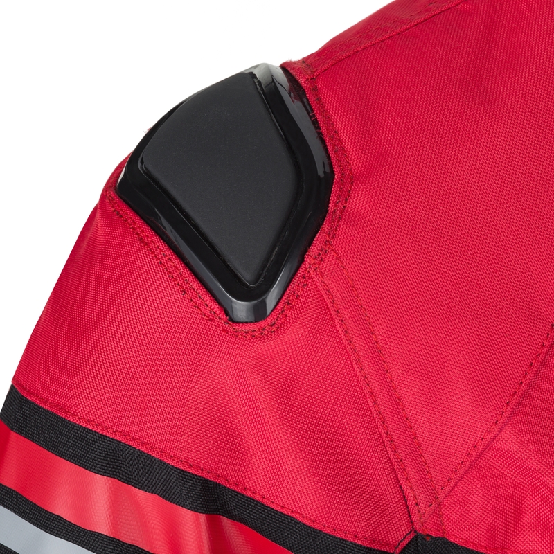 Motociklininko striukė RSA Compact 2 EVO black-grey-red