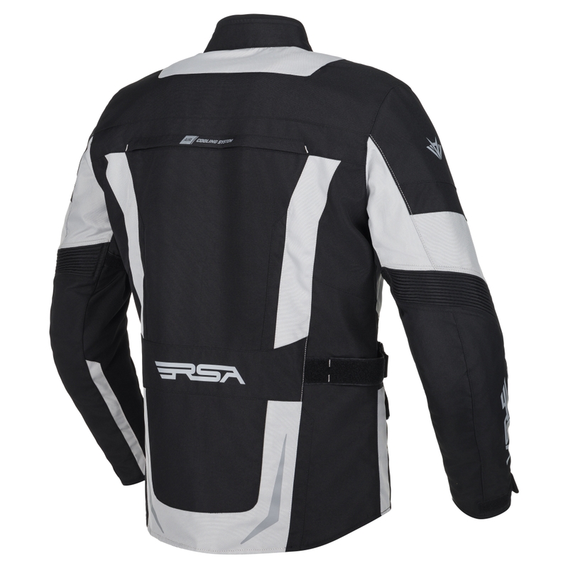Motociklininko striukė RSA EXO 2 black-grey