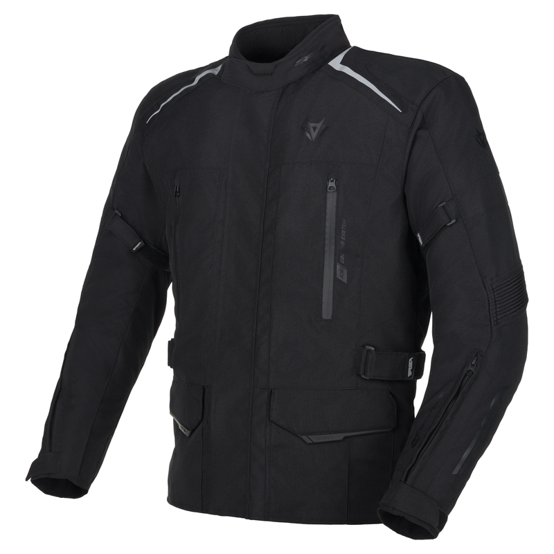 Motociklininko striukė RSA EXO 2 juoda