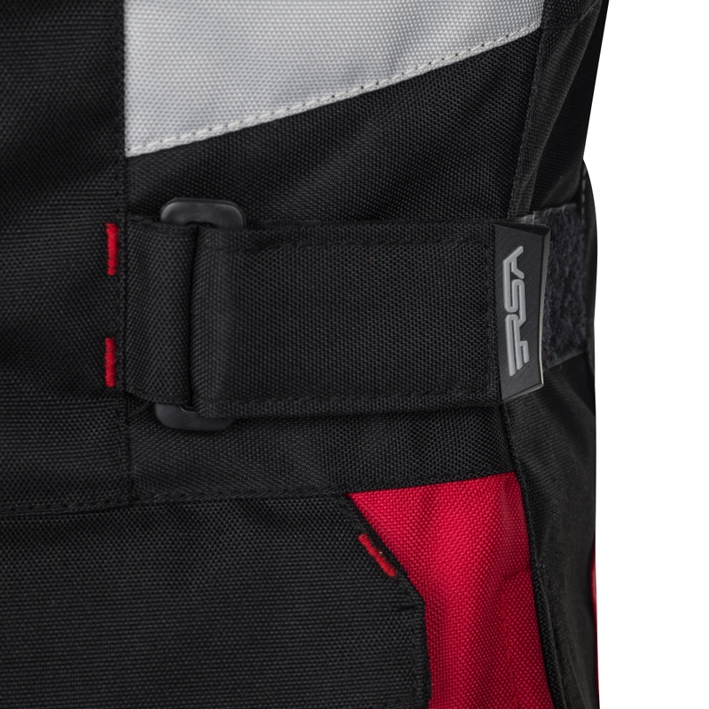 Moteriška motociklininko striukė RSA EXO 2 black-grey-red