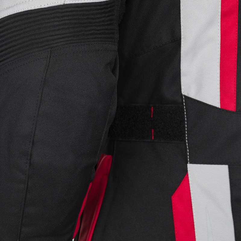 Moteriška motociklininko striukė RSA EXO 2 black-grey-red