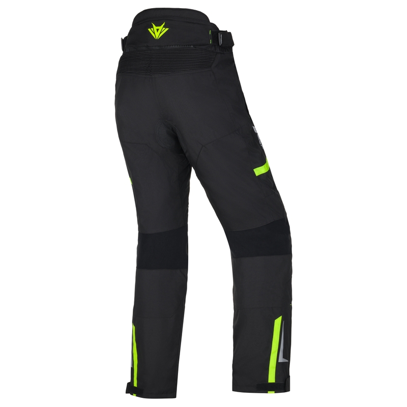 Moteriškos motociklininko kelnės RSA EXO 2 black-fluo yellow