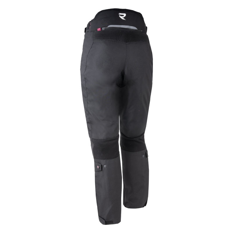 Moteriškos motociklininko kelnės Street Racer Betty II Air Black and Pink
