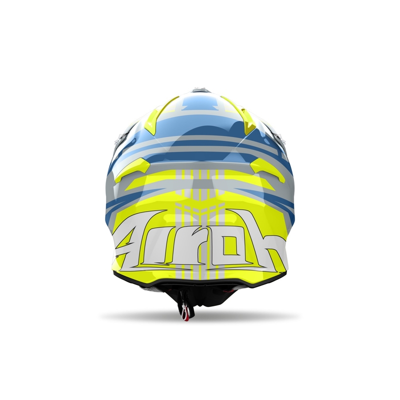 Motokroso šalmas Airoh Aviator Ace 2 Proud glossy yellow
