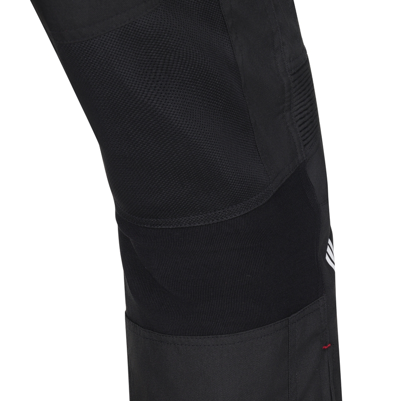 RSA Bolt motociklininko kelnės juoda-balta-fluo geltona