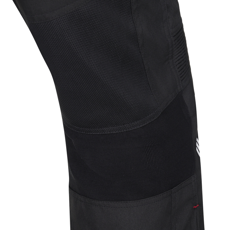 RSA Bolt motociklininko kelnės juoda-balta-fluo geltona