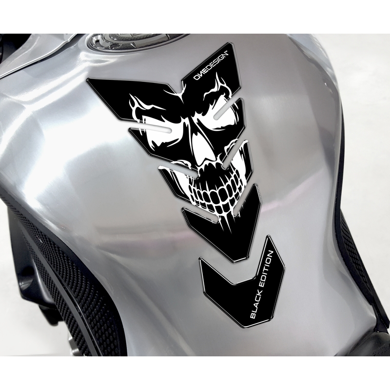 Degalų bako dangtelis Spausdinti - Skull 5
