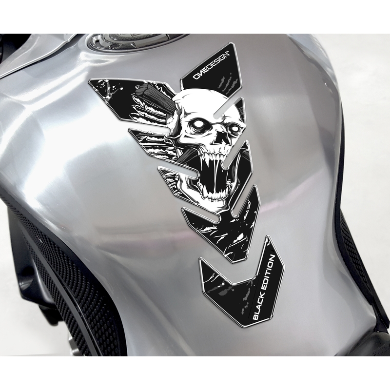 Degalų bako dangtelis Spausdinti - Skull 6