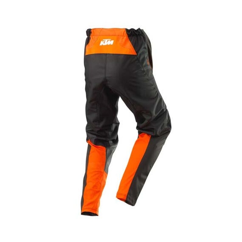 KTM Pounce Motokroso kelnės juodai oranžinės-baltos