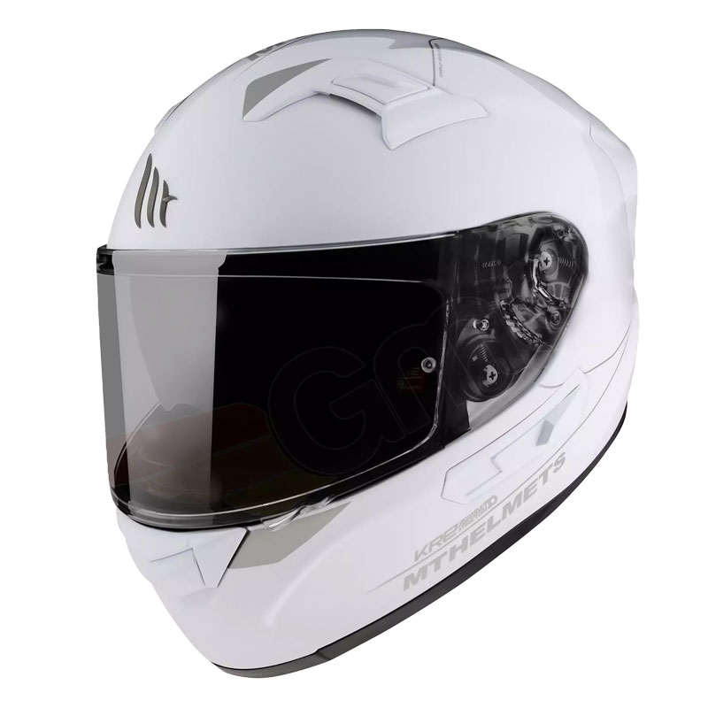 MT Kre SV integralus motociklininko šalmas baltas išpardavimas