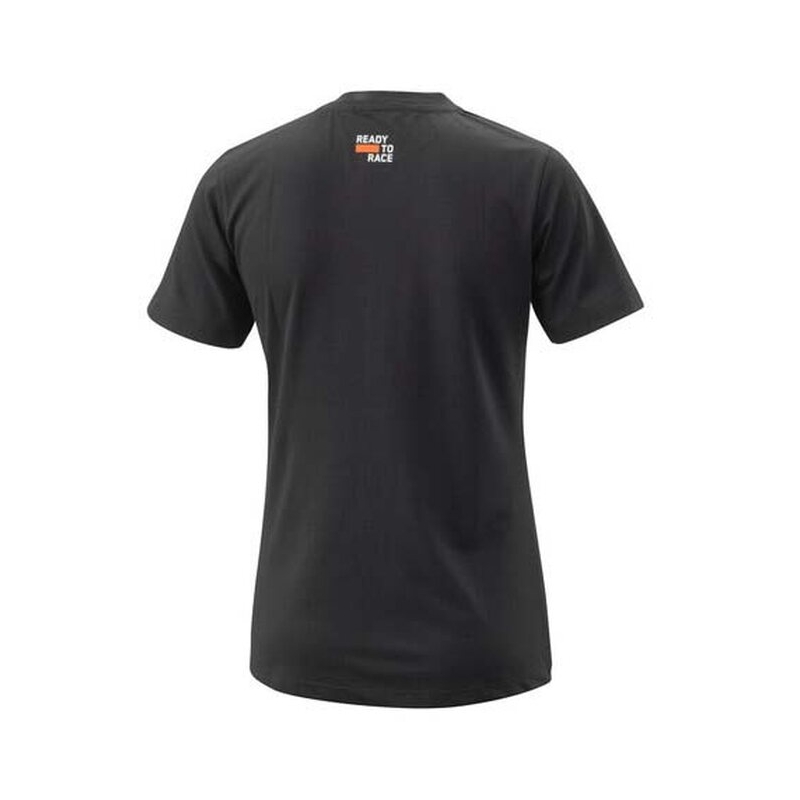Moterų KTM Camo Tee juoda išpardavimas