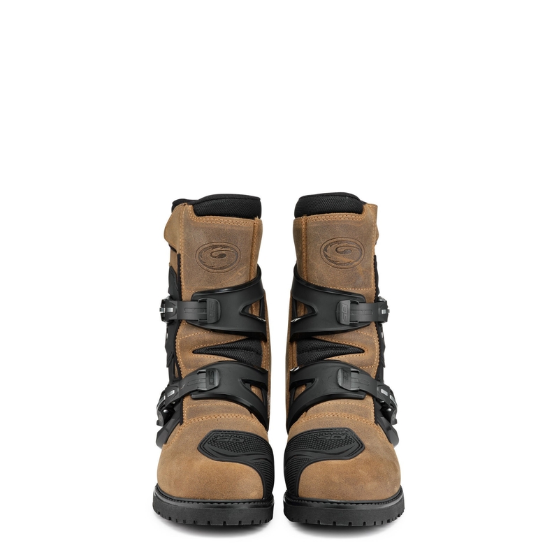 Motociklininko batai SIDI ADVENTURE GORE-TEX 2 MID rudi