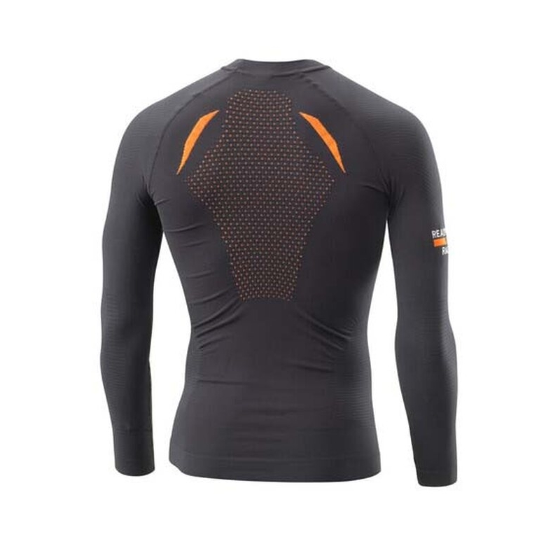 Funkciniai marškinėliai KTM Summer Performence Long black-orange