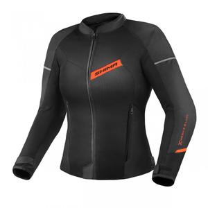 Moteriška motociklininko striukė Shima X-MESH 2.0 black-red