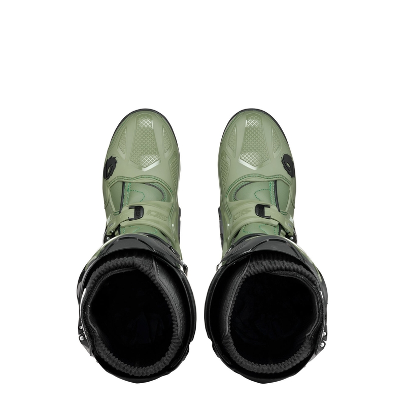 Motociklininko batai SIDI CROSSFIRE 3 SRS žalia-juoda