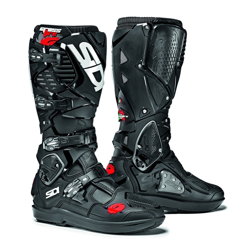 Motociklininko batai SIDI CROSSFIRE 3 SRS juodi