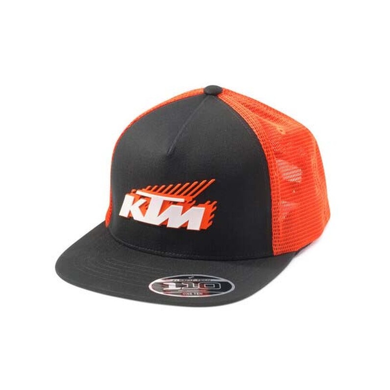 KTM MX Trucker kepurė juoda-oranžinė