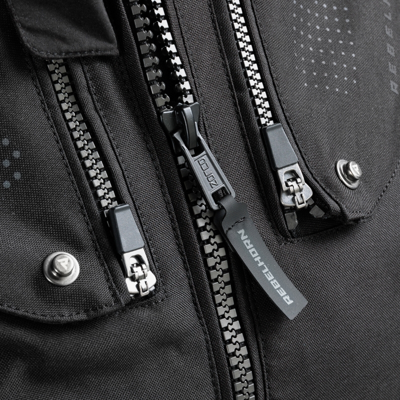 Rebelhorn Hiker IV Moteriška motociklininko striukė Black