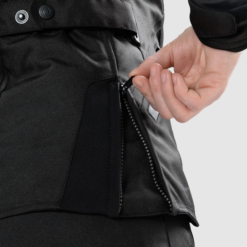 Rebelhorn Hiker IV Moteriška motociklininko striukė Black